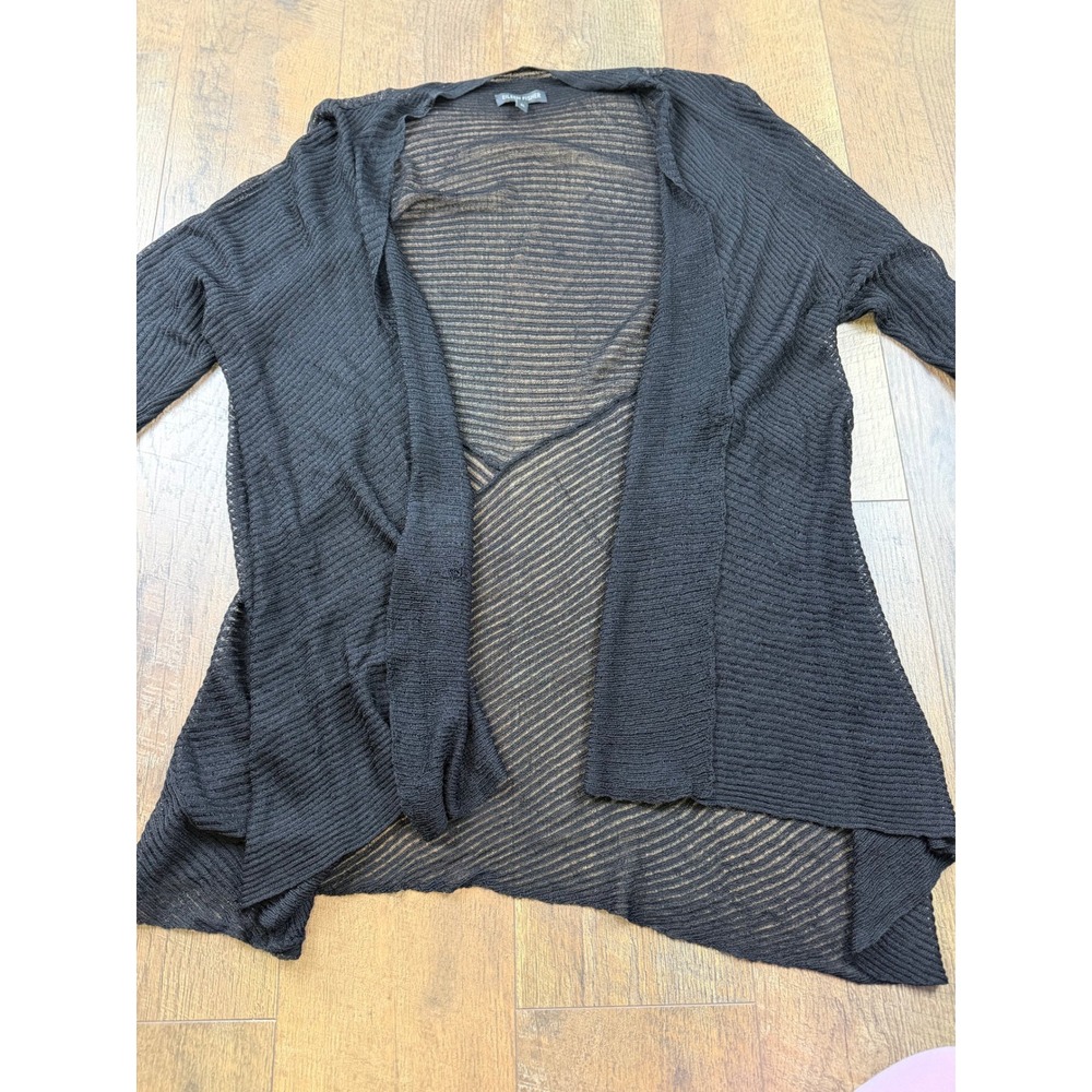 Eileen Fisher‎ Cardigan Womens XL Black